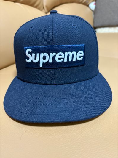 Supreme Championship Box Logo New Era "Navy"