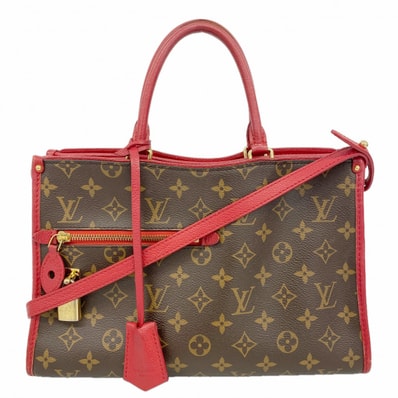 【6dd4145-k】ルイヴィトン ハンドバッグ モノグラム ポパンクールPM M43433 ルージュ 2wayバッグ【中古】レディース