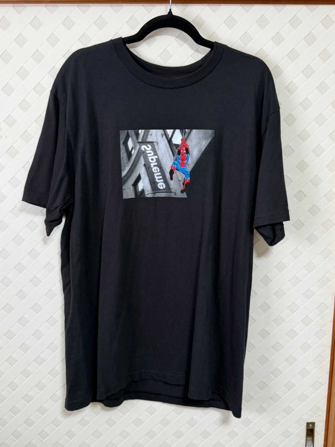 Supreme x Spider-Man Tee "Black"