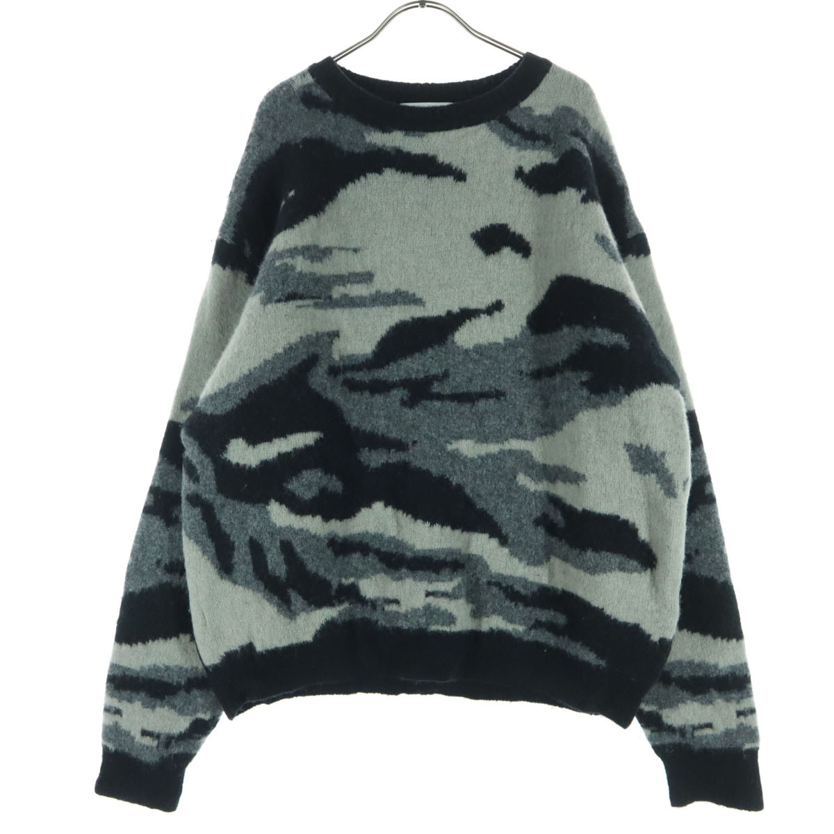 JOURNAL STANDARD ジャーナルスタンダード 迷彩柄 長袖 セーター M グレー カモフラ