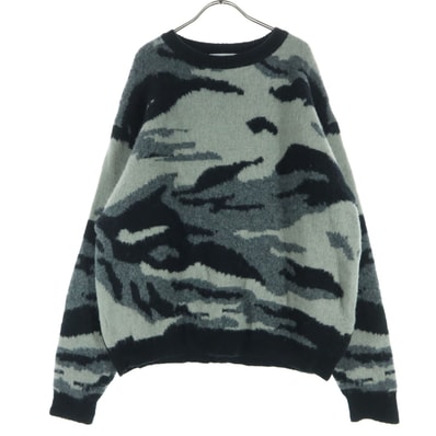 JOURNAL STANDARD ジャーナルスタンダード 迷彩柄 長袖 セーター M グレー カモフラ