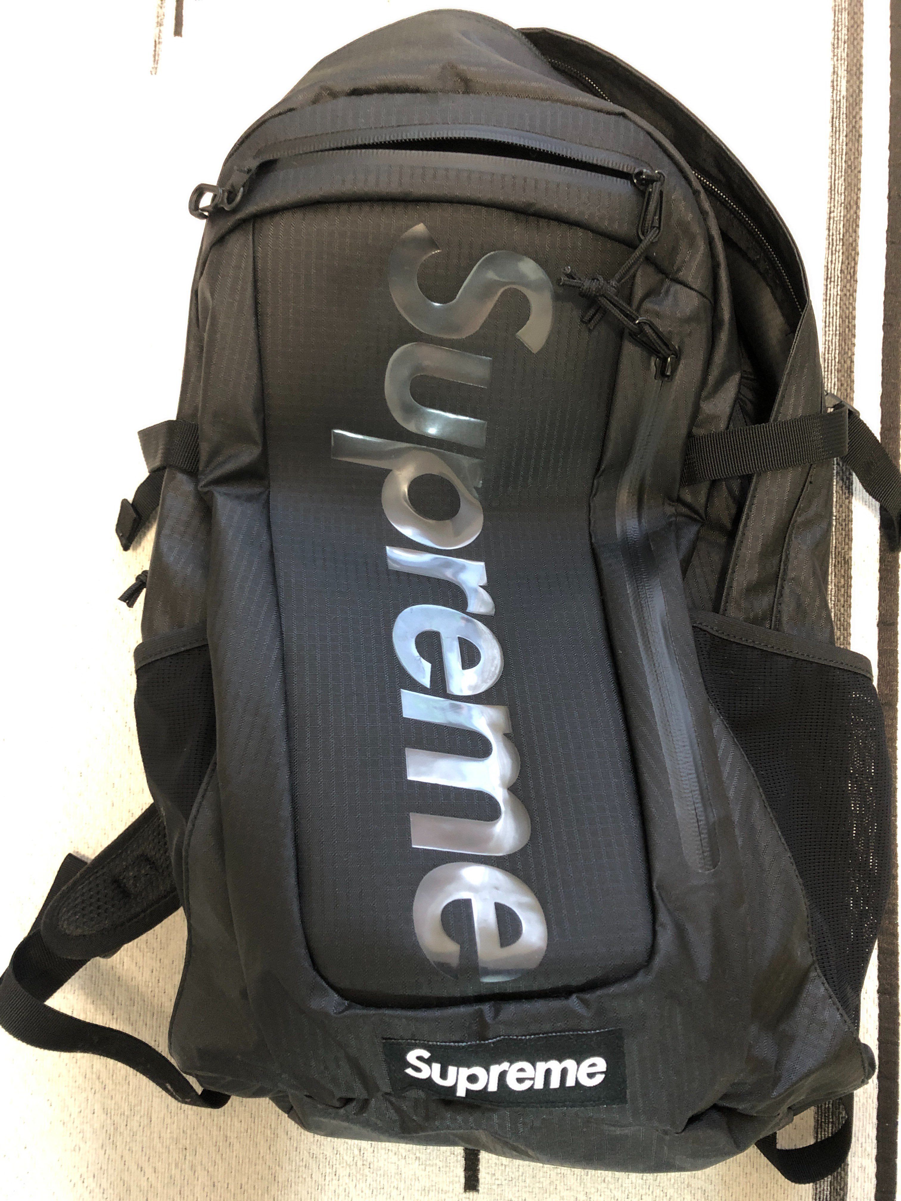 Supreme Backpack 21SS "Black"