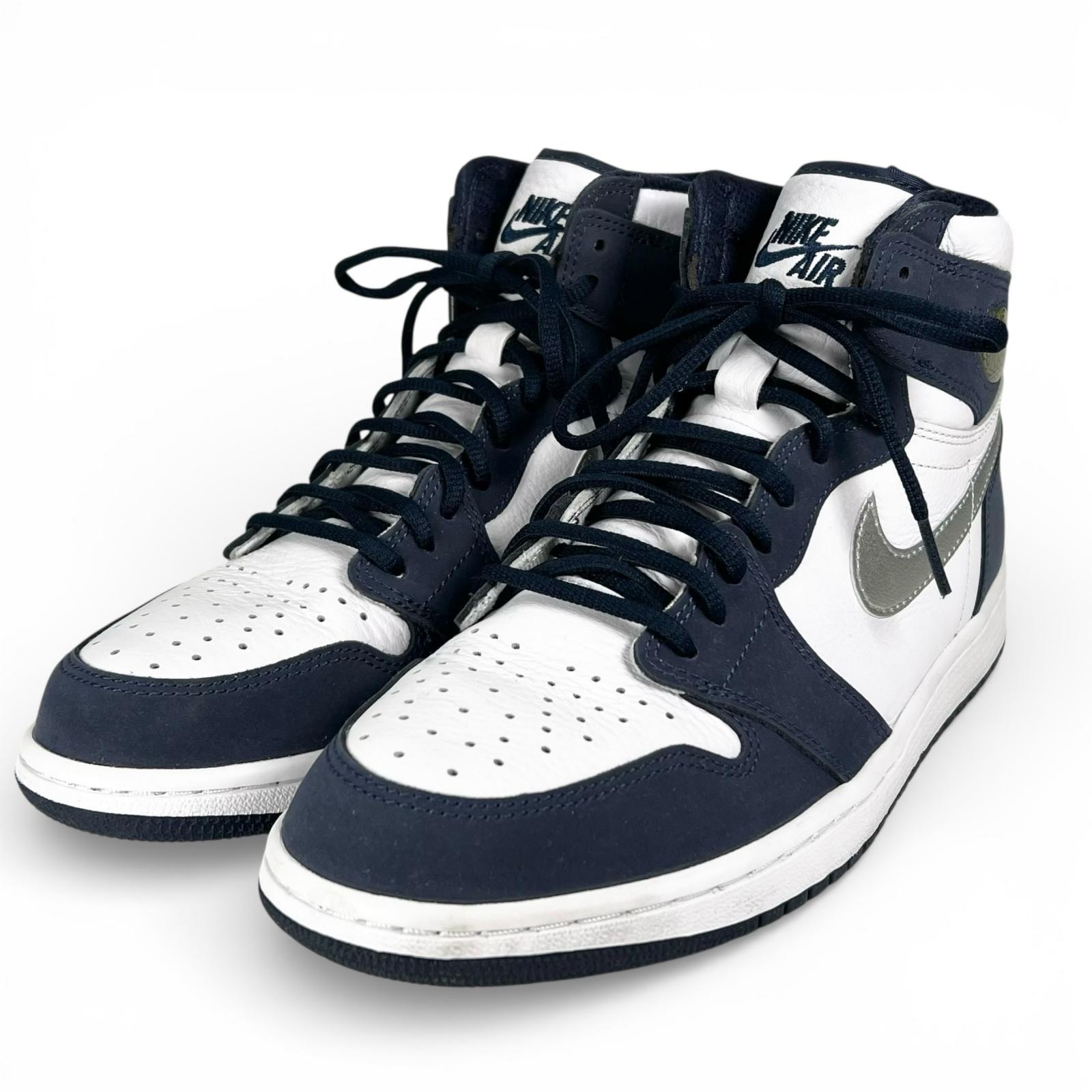 極美品 ナイキ スニーカー AIR JORDAN 1 HIGH CO.JP ホワイト メンズ 28 DC1788-100