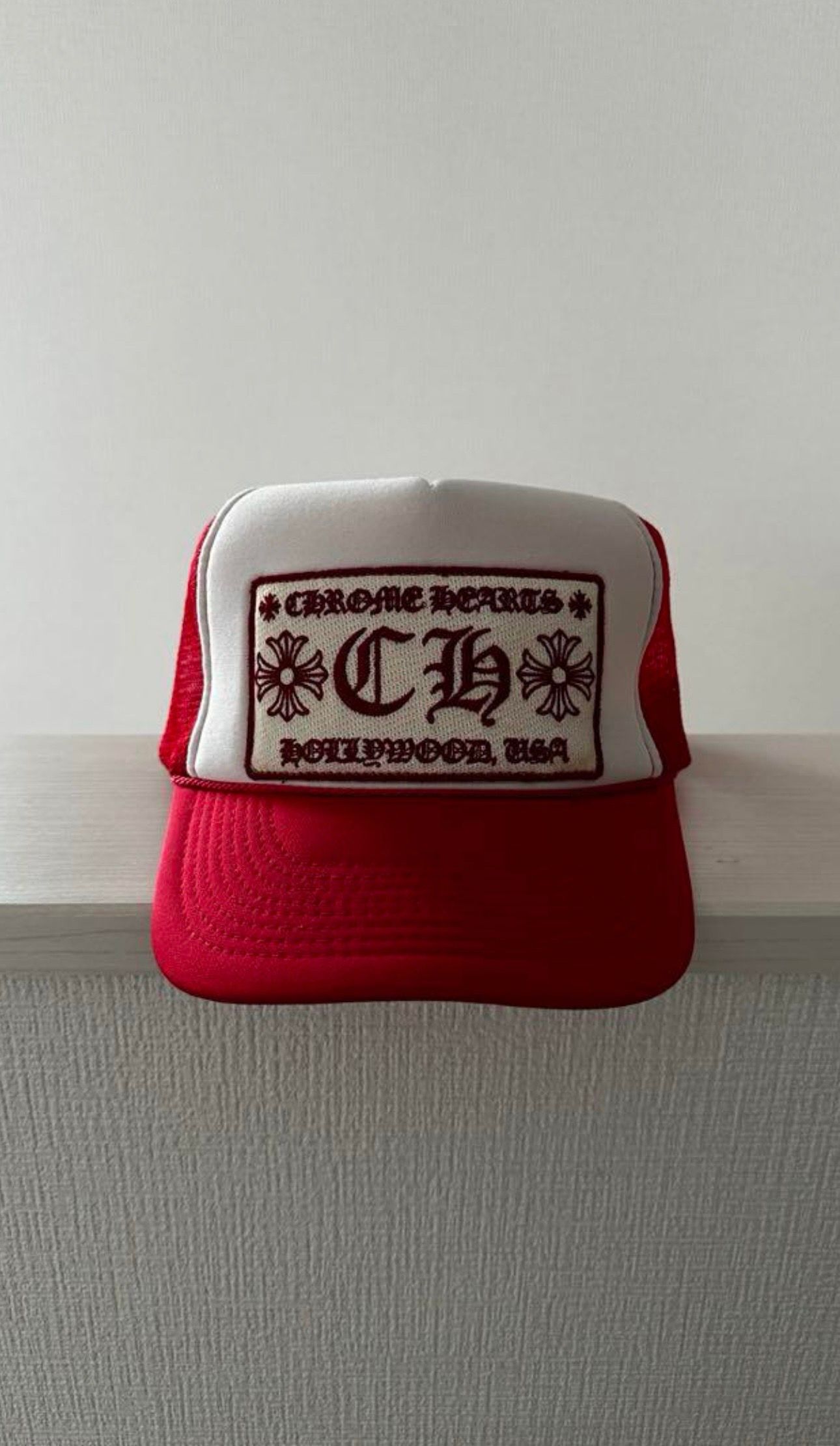 未使用に近い】クロムハーツ トラッカー キャップ CH 