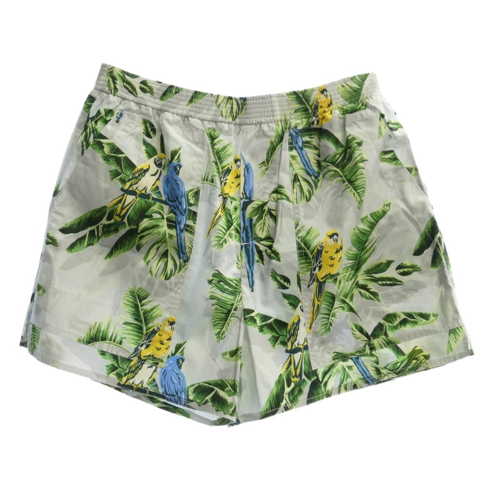 Stella McCartney ステラマッカートニー ショートパンツ ボタニカル柄 ショーツ ハーフパンツ グレー系 48【美品】【中古】