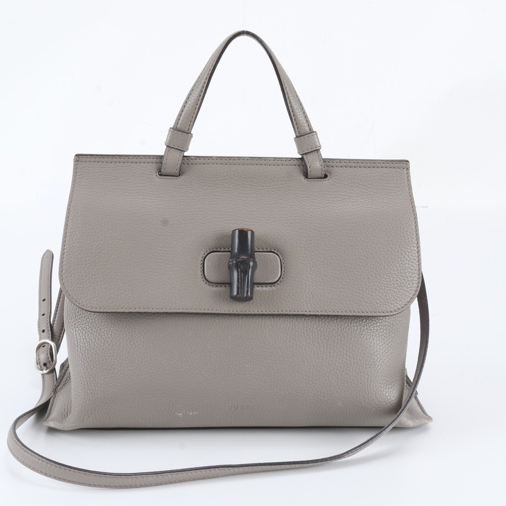 ■美品 グッチ バンブー バンブー デイリー ミディアム 392013