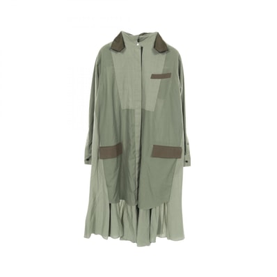 サカイ Sacai ワンピース 衣料品 トップス ウール ポリエステル レディース カーキ系 【中古】
