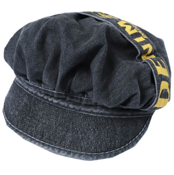 KAPITAL キャピタル 26SS 日本製 11.5ozブラックデニム キャスケット(DENIM REPAIRpt) K2605XH542 ONE SIZE ブラック加工 帽子 g28067