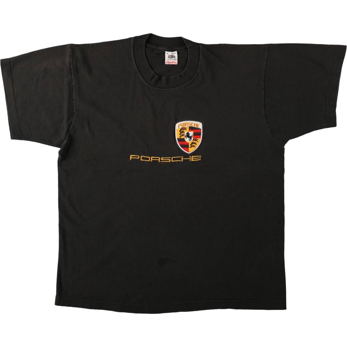 古着 80~90年代 フルーツオブザルーム FRUIT OF THE LOOM PORSCHE ポルシェ アドバタイジングTシャツ USA製 メンズXL相当 ヴィンテージ/eaa666867