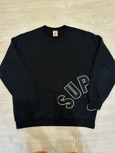 Supreme / Nike Arc Crewneck "Black"