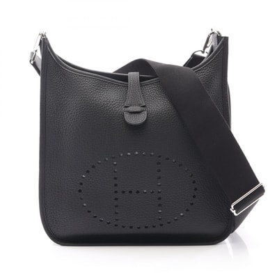 エルメス HERMES エヴリン 3 トロワ PM ショルダーバッグ バッグ トリヨンクレマンス トリヨンクレマンス K刻印(2025年製造) レディース ブラック系 【中古】
