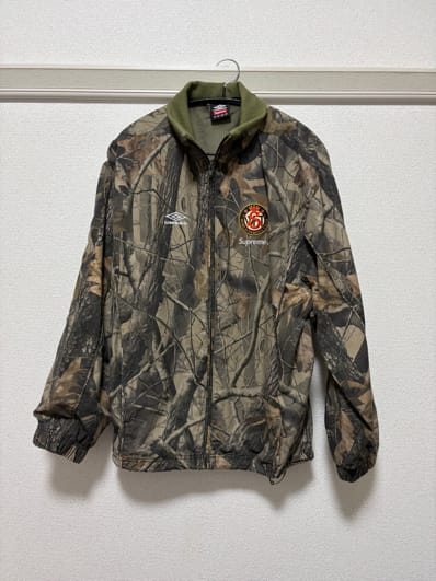 Supreme x Umbro Cotton Ripstop Track Jacket (26SS) "Realtree Hardwoods Camo"