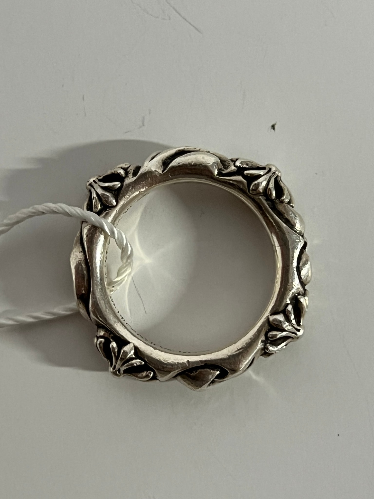 Chrome Hearts SBT Band Ring "Silver"