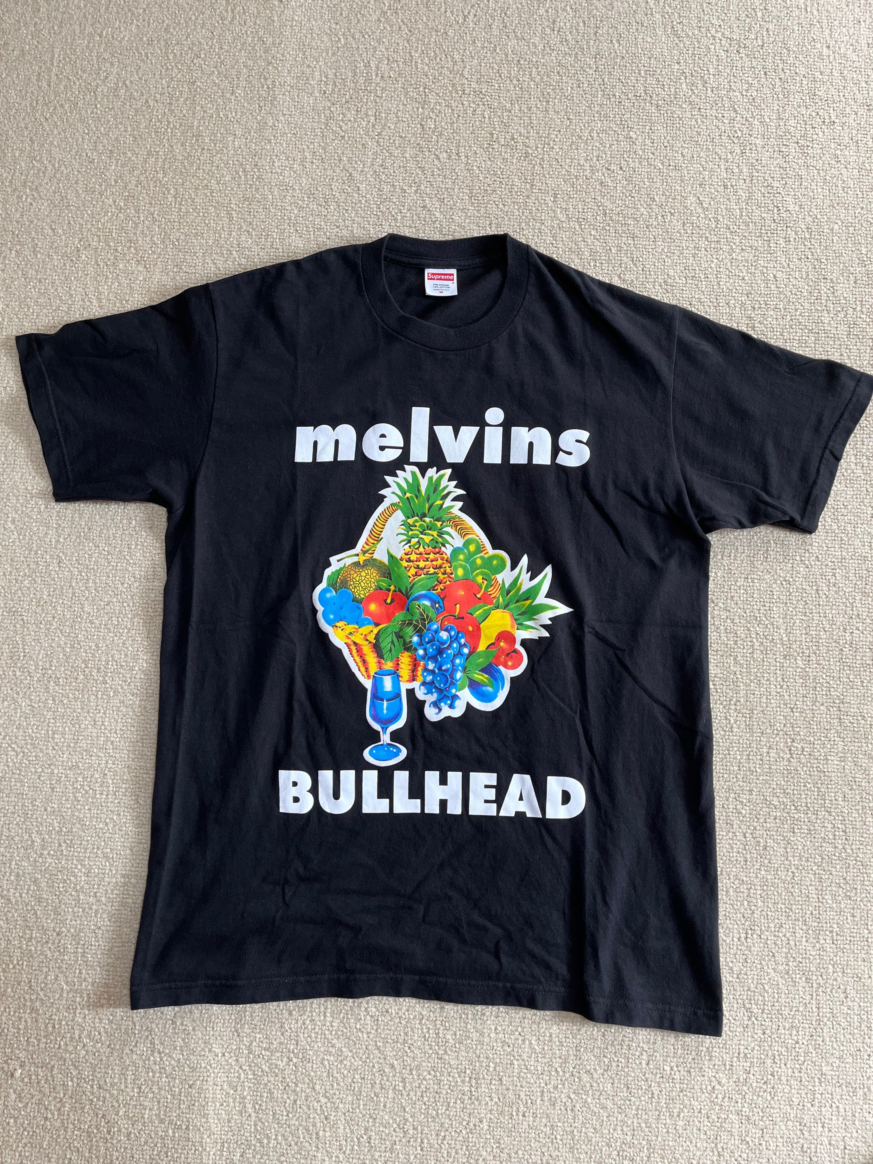 Supreme x Melvins Bullhead Tee "Black"