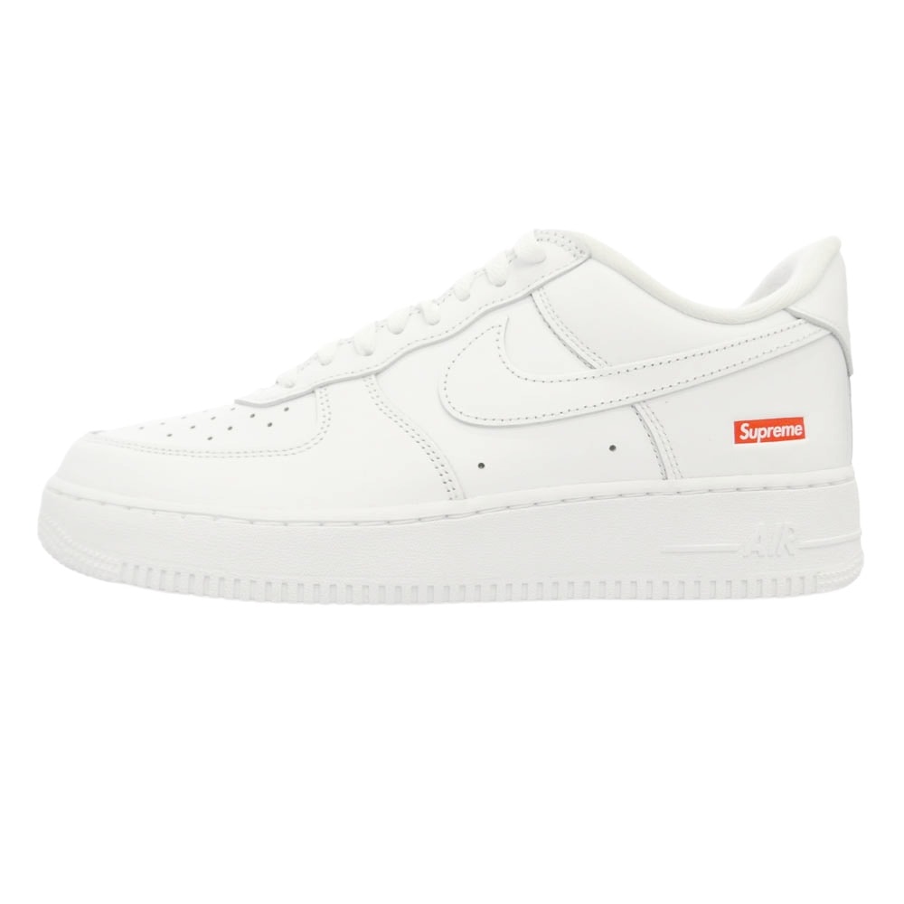Supreme シュプリーム NIKE ナイキ CU9225-100 x Nike ナイキ Air Force 1 Low AF1 エアフォース1 ローカット スニーカー ホワイト系 27.5cm【美品】【中古】