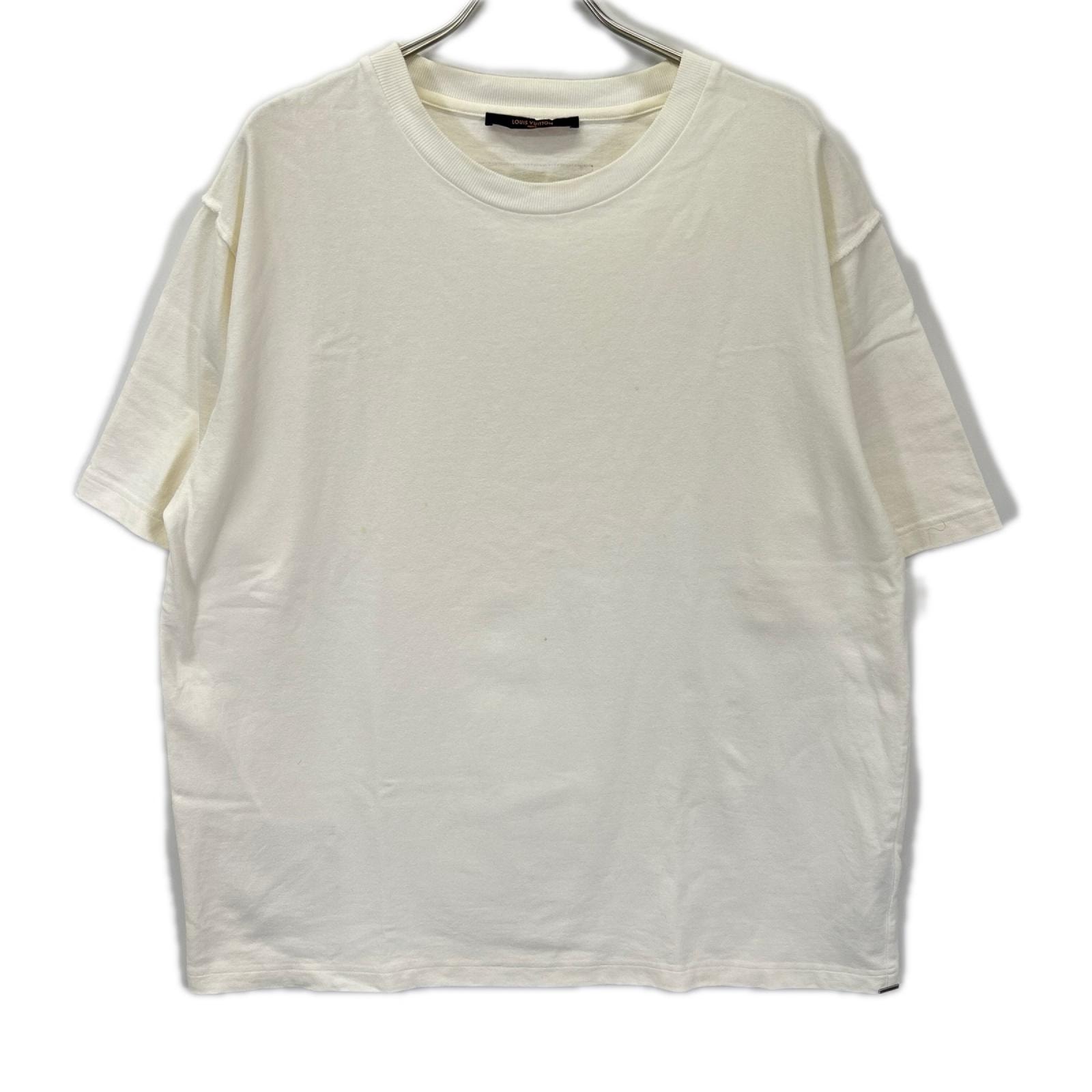 ルイヴィトン 22AW RM222Q JYN HIY47W ホワイト インサイドアウト Tシャツ XXL