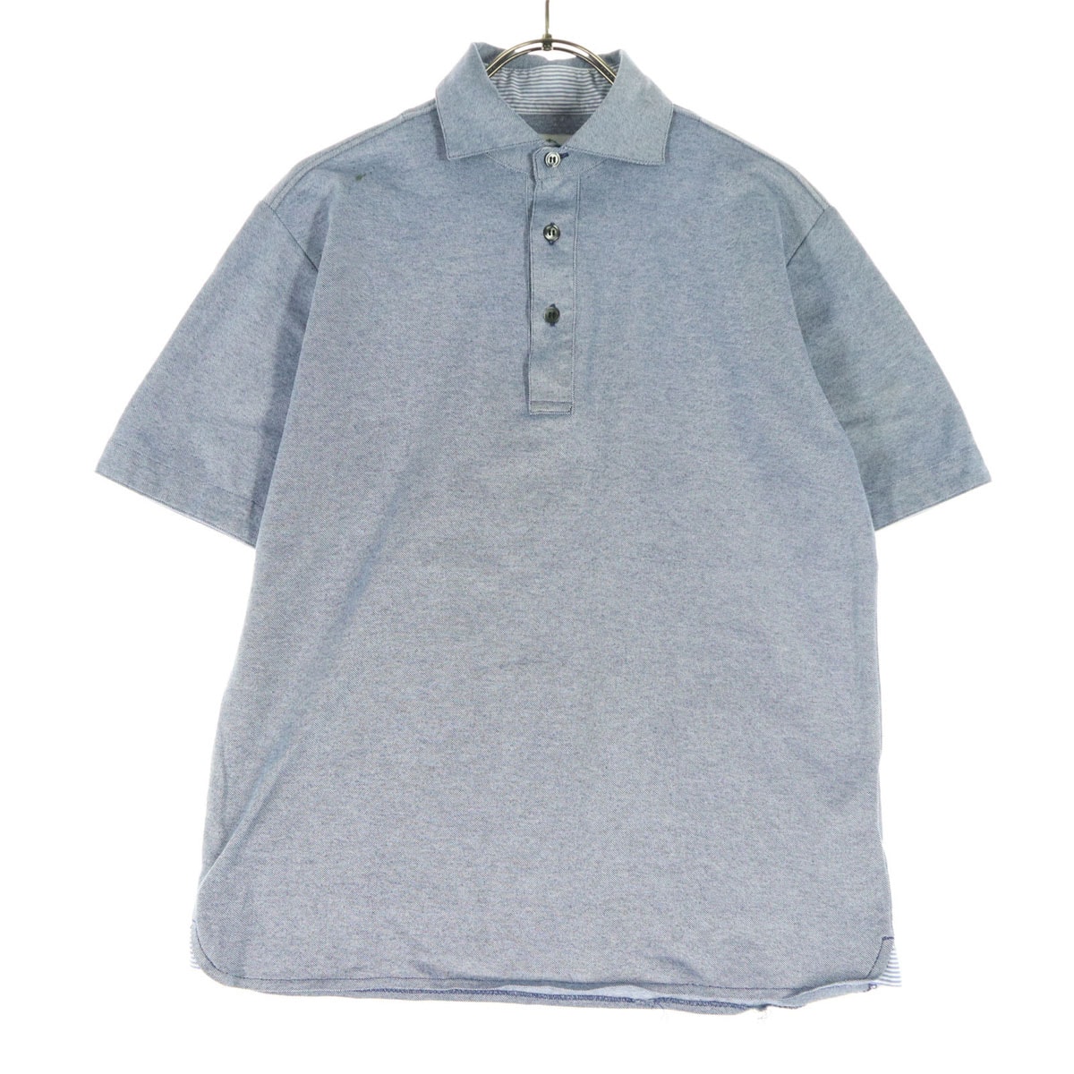 BEAMS HEART ビームスハート 半袖 ポロシャツ M ブルー