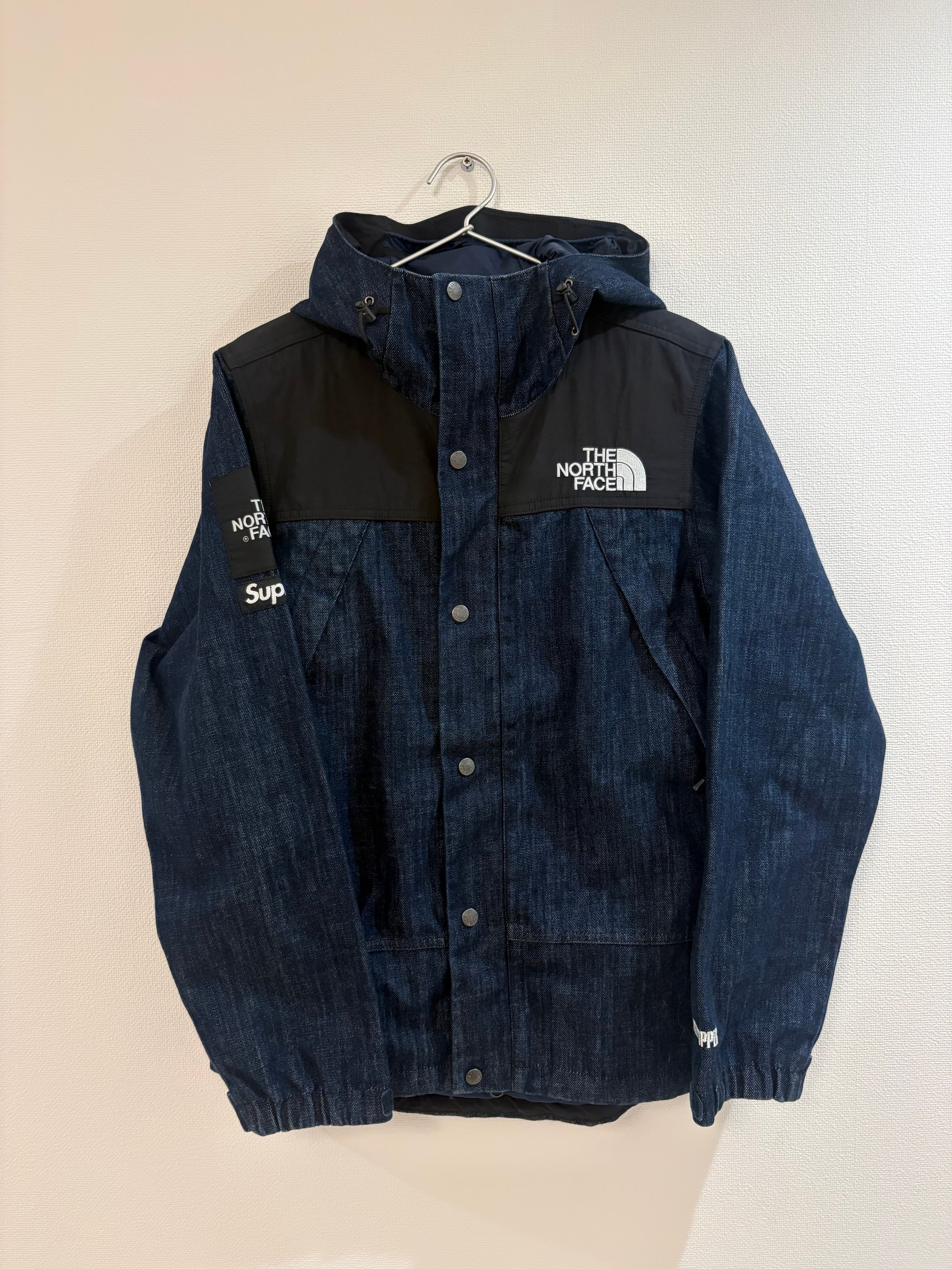 Supreme The North Face Denim Dot Shot Jacket "Denim"