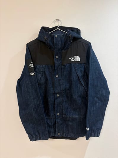 Supreme The North Face Denim Dot Shot Jacket "Denim"