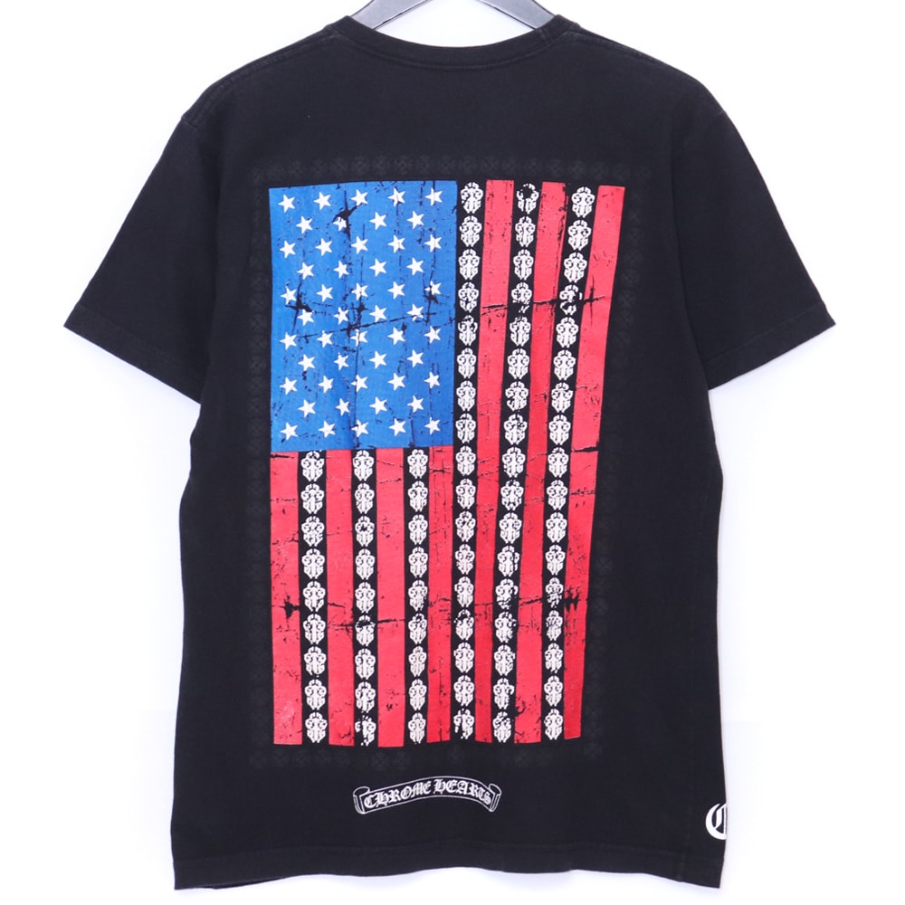Chrome Hearts American Flag T-Shirt "Black"