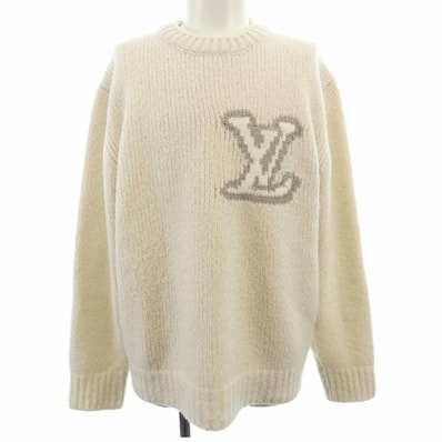 ルイヴィトン LOUIS VUITTON LV インターシャ クルーネック HQN45WQNC ニット