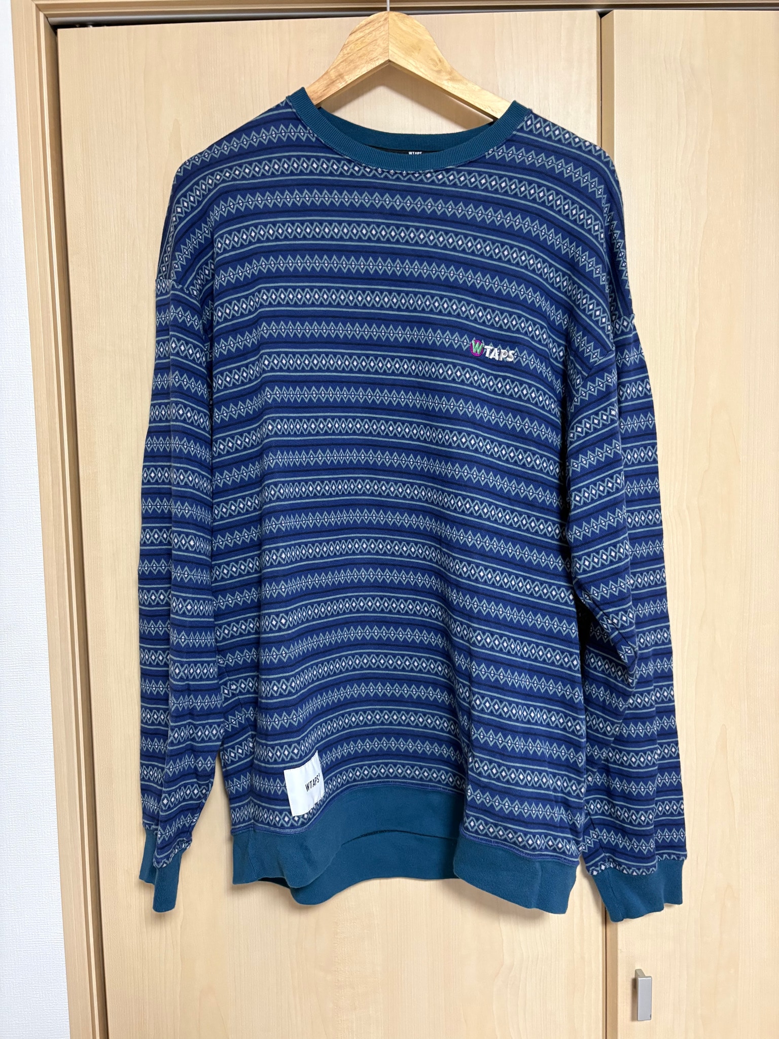 WTAPS BDY 02 / LS / Cotton "Navy"