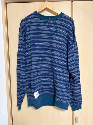 WTAPS BDY 02 / LS / Cotton "Navy"