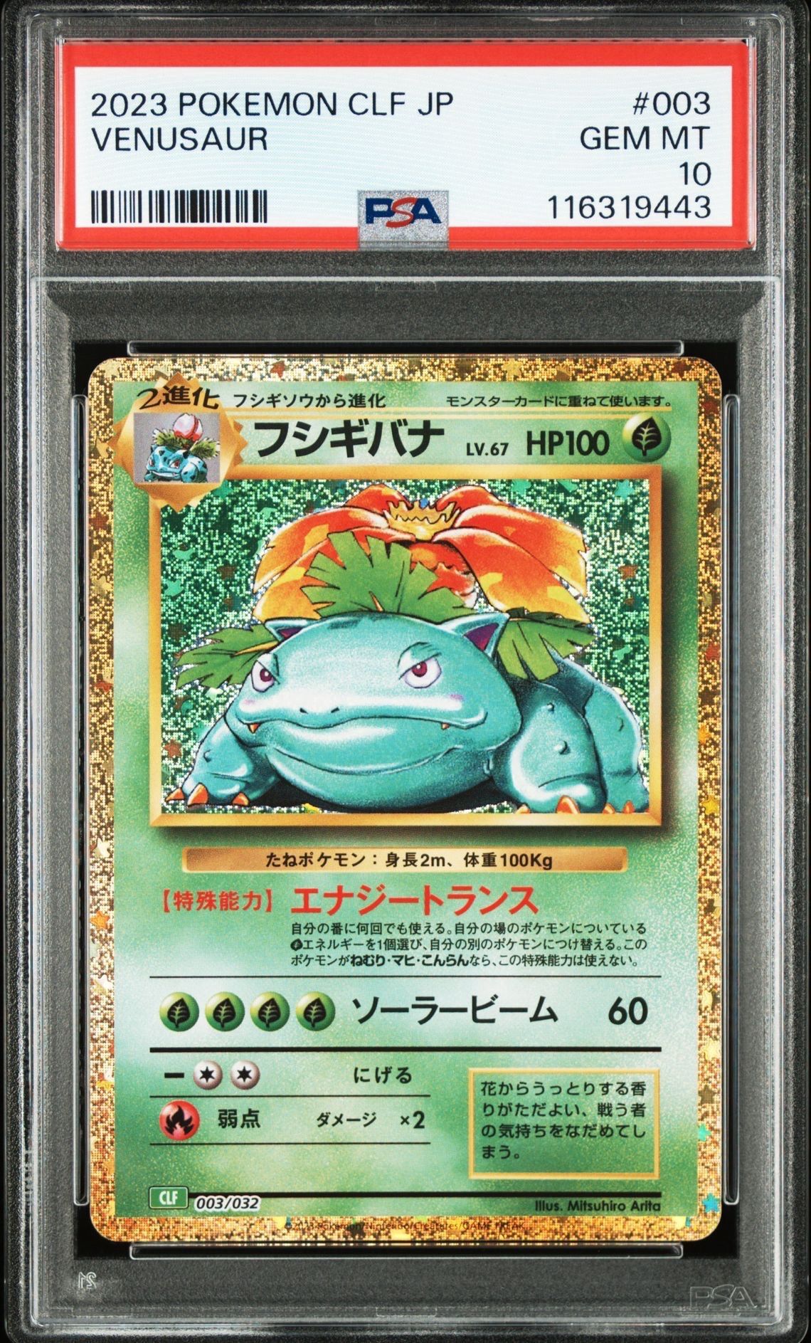 フシギバナ [CLF 003/032](ポケモンカードゲーム Classic)