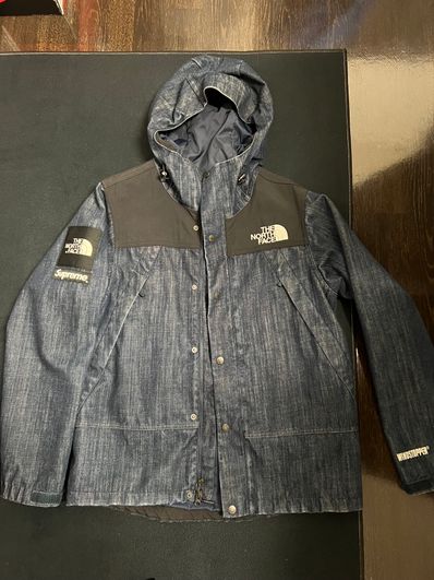 Supreme The North Face Denim Dot Shot Jacket "Denim"