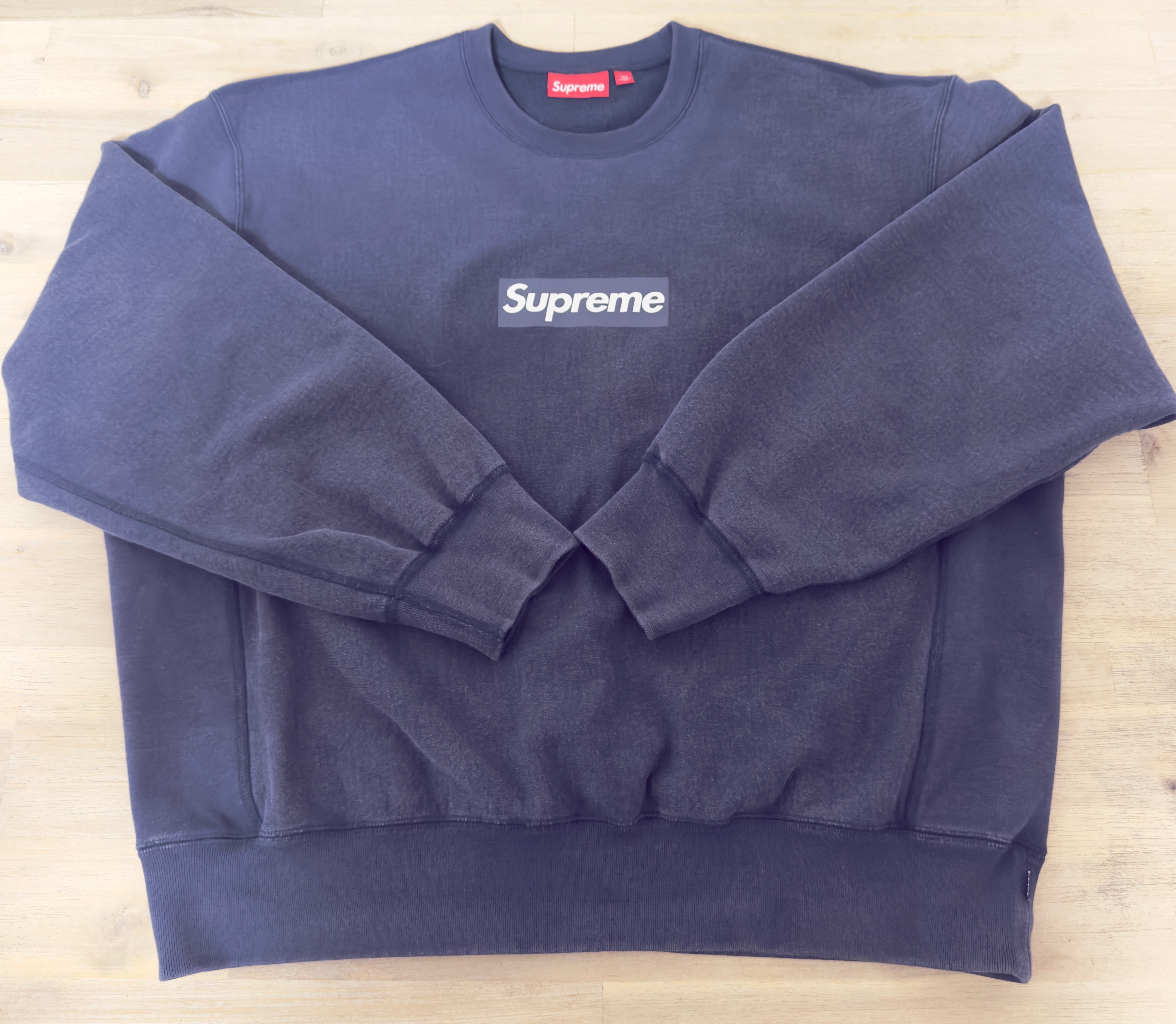 Supreme Bless Crewneck Heather Grey Supreme x BLESS Crewneck 