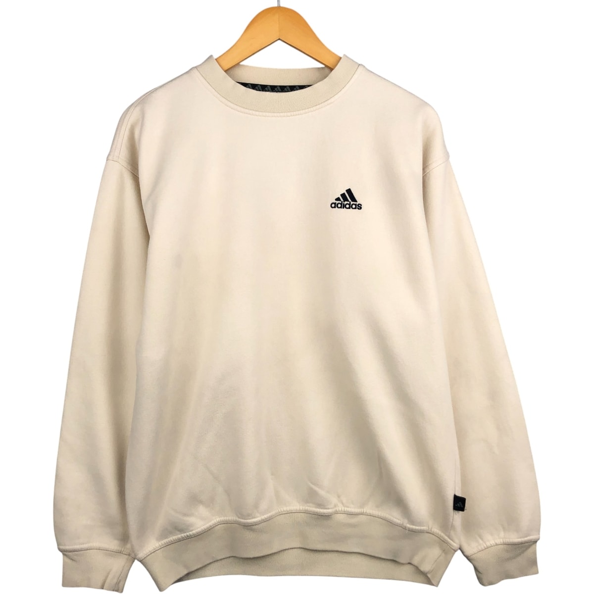 古着 00年代 アディダス adidas ワンポイントロゴスウェットシャツ トレーナー メンズM相当/eaa594801