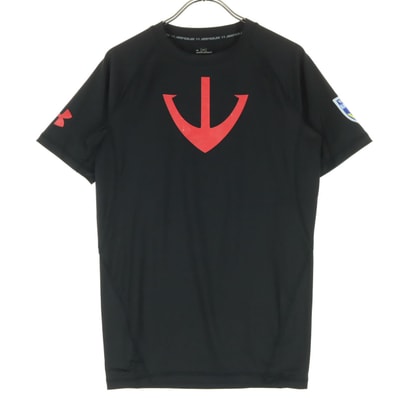 UNDER ARMOUR アンダーアーマー 宇宙戦艦ヤマト コラボ プリント 半袖 Tシャツ XL ブラック