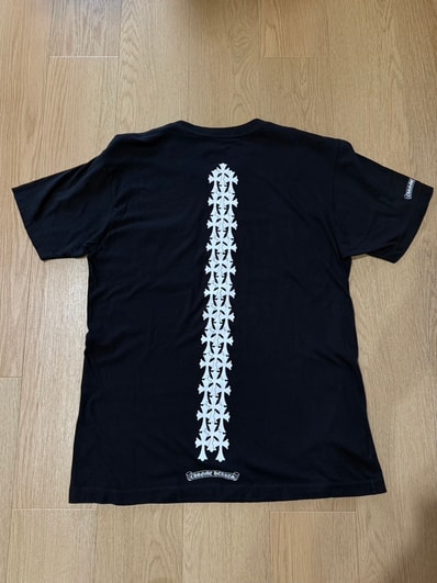 Chrome Hearts Cemetery Cross Tire Tracks T-shirts