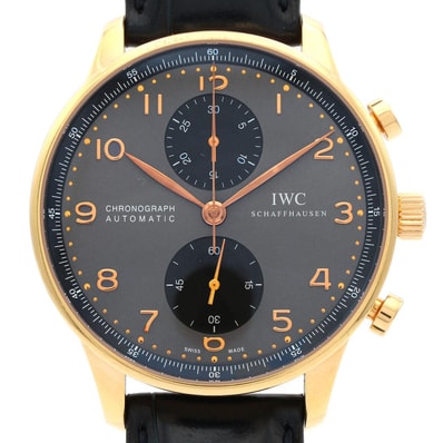 【ノーメンテナンス還元価格】IWC ポルトギーゼクロノグラフ RG IW371482 PG・RG 自動巻
