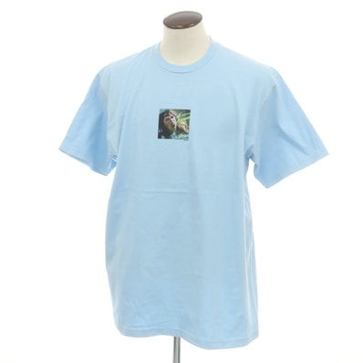 【中古】シュプリーム Supreme ×The Exorcist 2025年秋冬 The Exorcist Puke Tee 半袖Tシャツ ライトブルー【サイズXL】【メンズ】