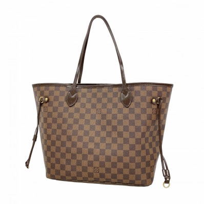 【6dd4476】ルイヴィトン トートバッグ ダミエ ネヴァーフルMM N51105 エベヌ【中古】レディース