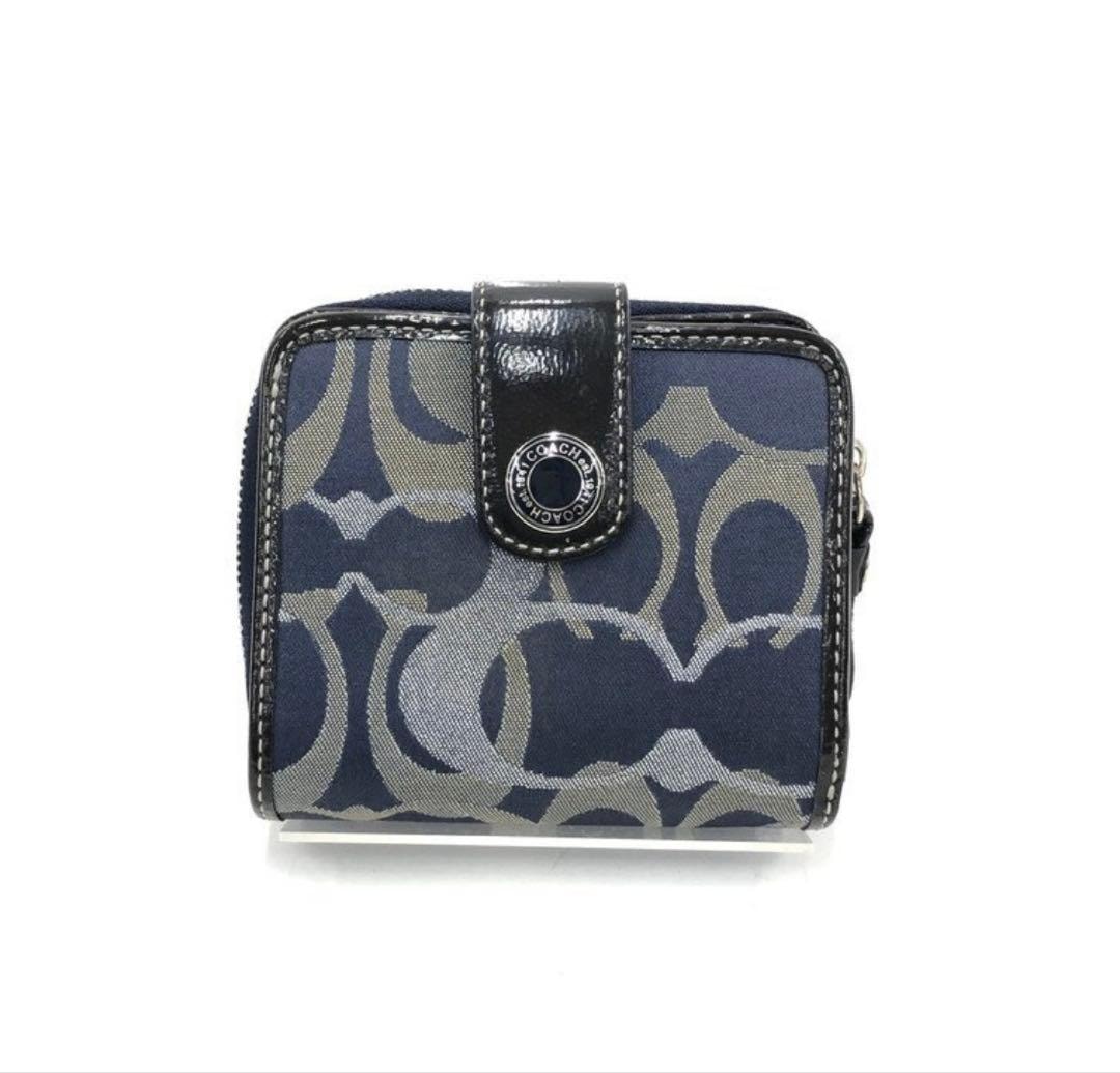 コーチ 二つ折り財布 レディース