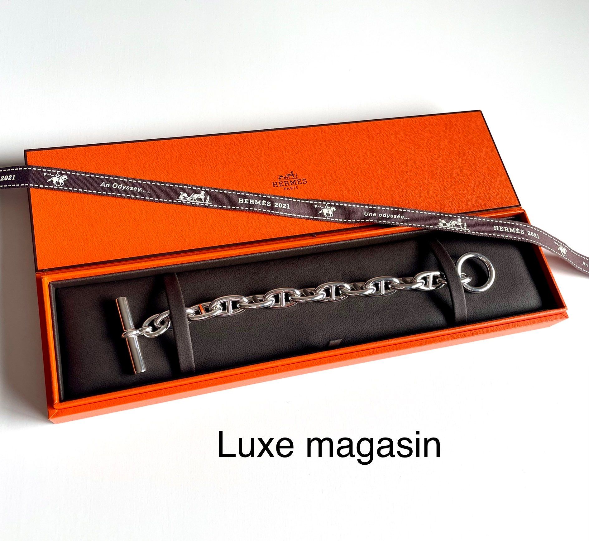 Hermes Chaine D'ancre GM Bracelet "Silver"