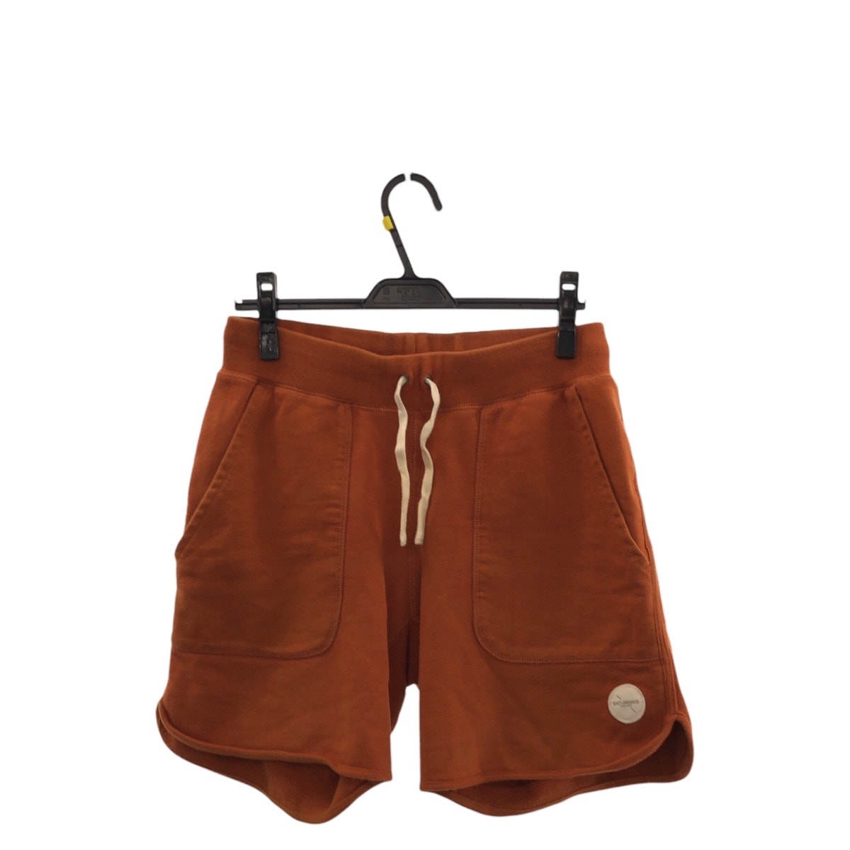 美品 SATURDAYS SURF NYC サタデーズサーフニューヨーク サイズXL オレンジ コットン ショートパンツ ハーフパンツ 505309 【中古】
