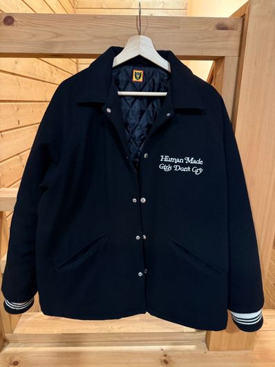 HUMAN MADE x Girls Don't Cry GDC Stadium Jacket "Black" / VERDY