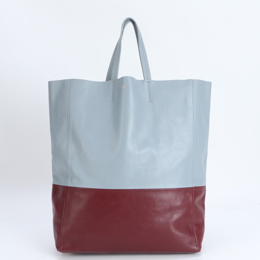 ■極美品 セリーヌ ホリゾンタル カバトート バッグ レザー