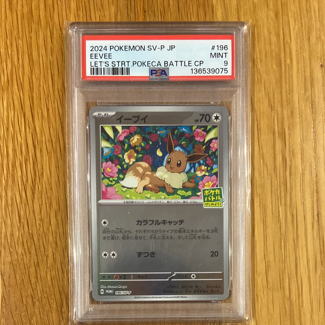 イーブイ P [SV-P-SM 196](プロモカードパック「ポケカバトルをはじめよう!キャンペーン」)