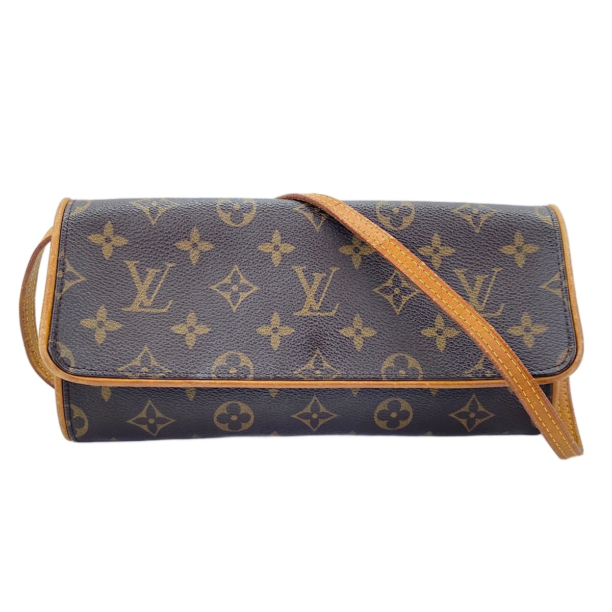 ヴィトン LV モノグラム ポシェットツイン GM ショルダーバッグ【中古】