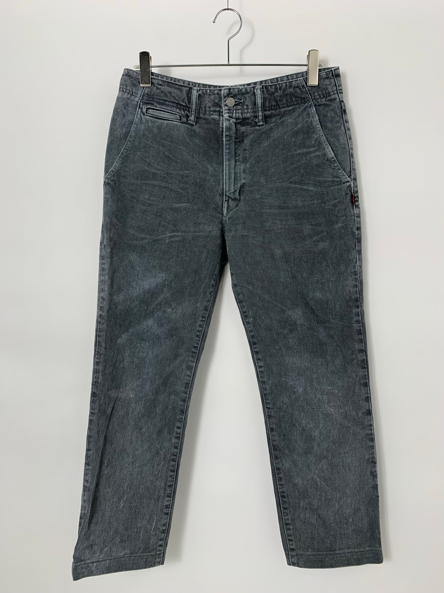 WTAPS PHILOSOPHY TROUSERS COTTON DENIM TRASH Gray