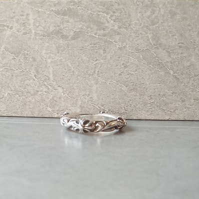 Chrome Hearts SBT Band Ring "Silver"