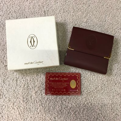 Cartier Mustline Wallet "Bordeaux"