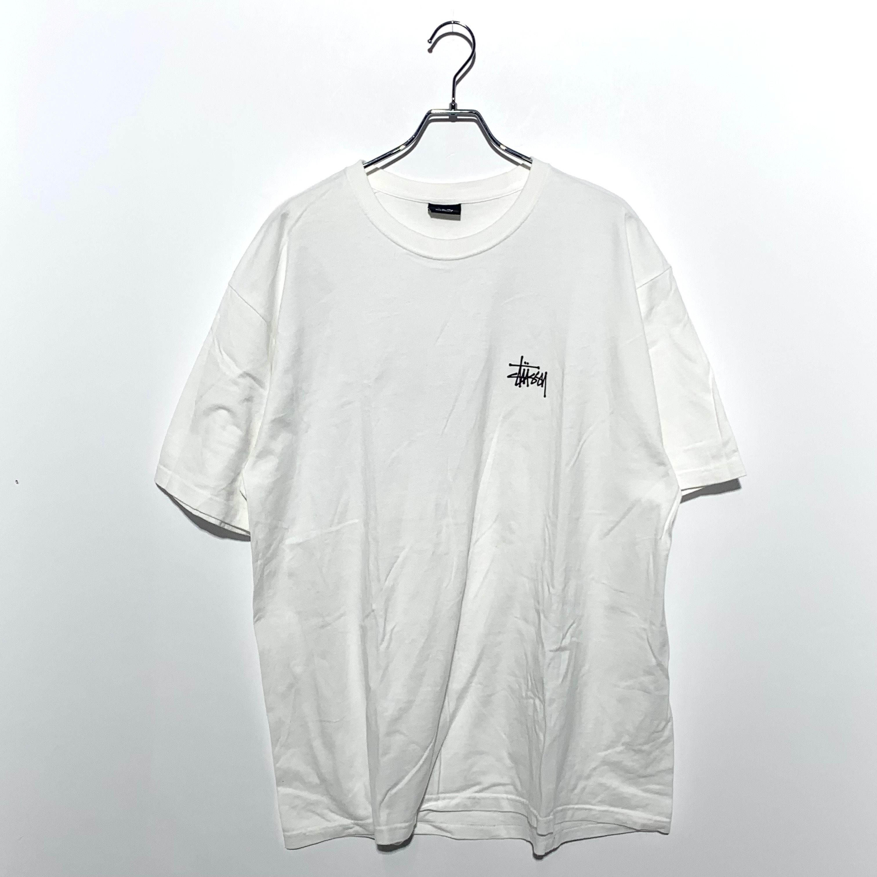 STUSSY BASIC STUSSY TEE White