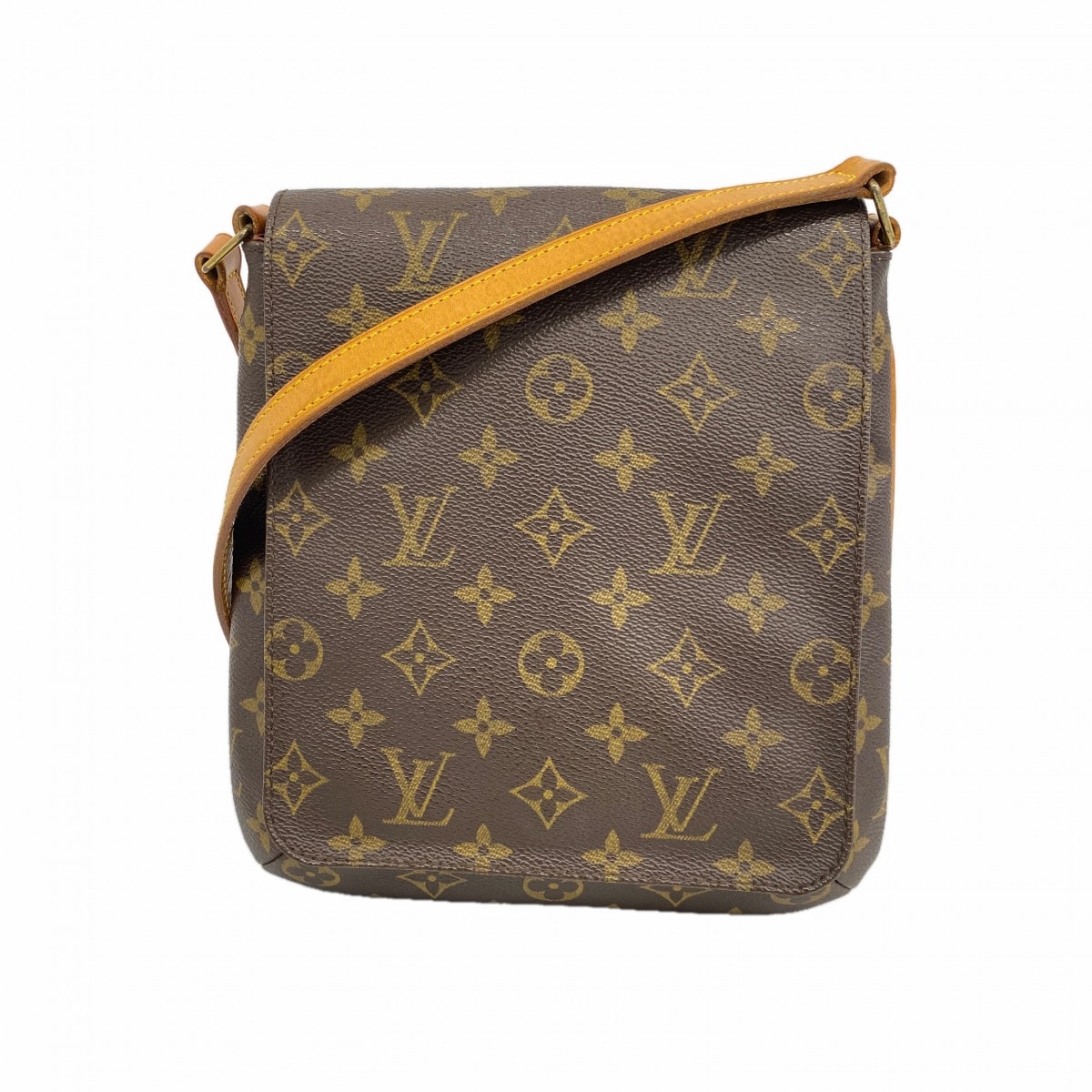 【6db1895】ルイヴィトン ショルダーバッグ モノグラム ミュゼットサルサショートストラップ M51258 ブラウン【中古】レディース