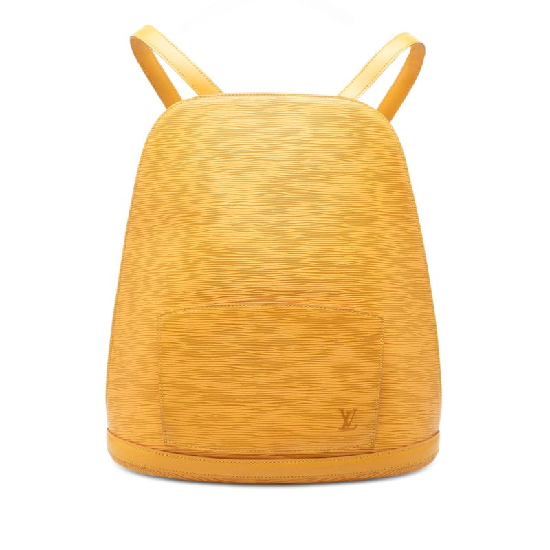 ルイ ヴィトン エピ ゴブラン リュック バックパック M52299 タッシリイエロー レザー レディース LOUIS VUITTON 【中古】