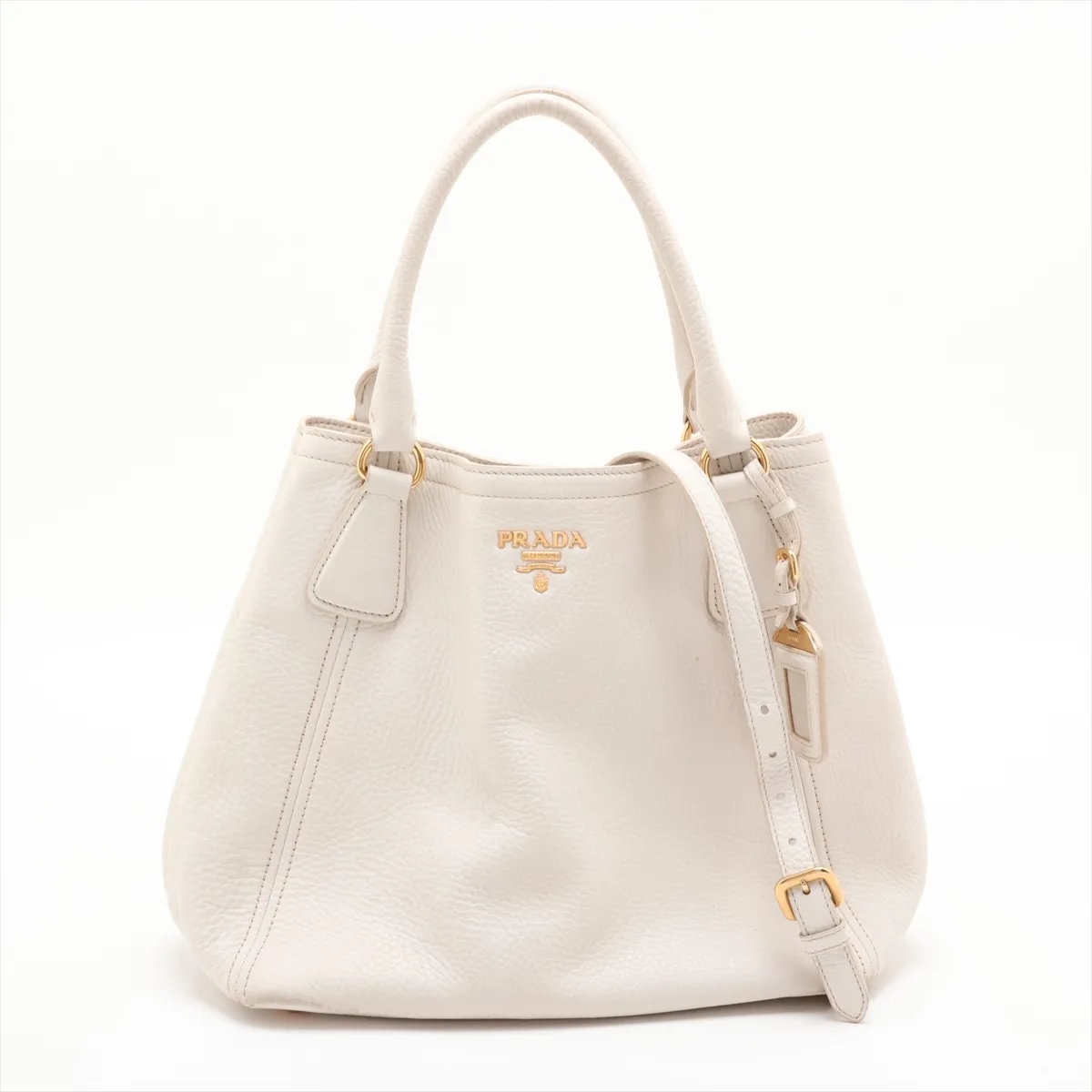 ■美品 プラダ ヴィッテロダイノショルダーバッグ レザー